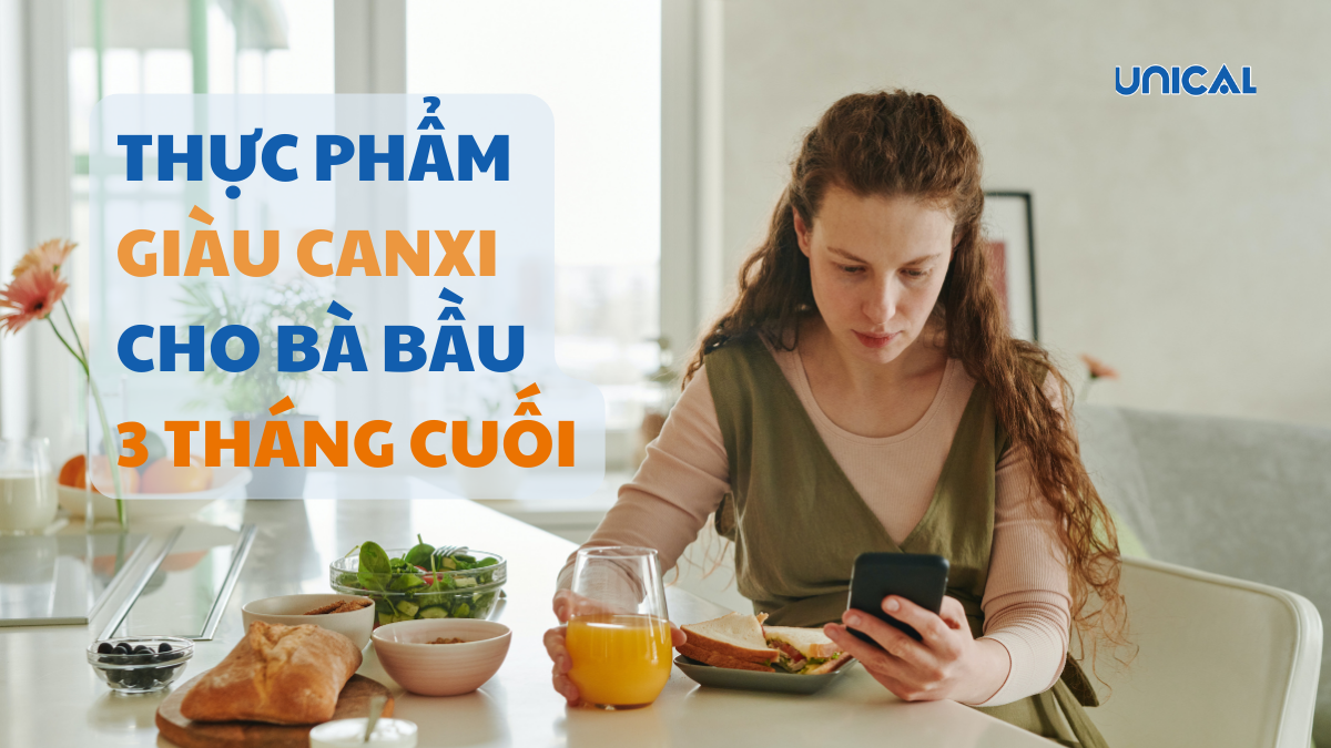 GIẢI ĐÁP Bà bầu nên uống canxi vào tuần thứ mấy