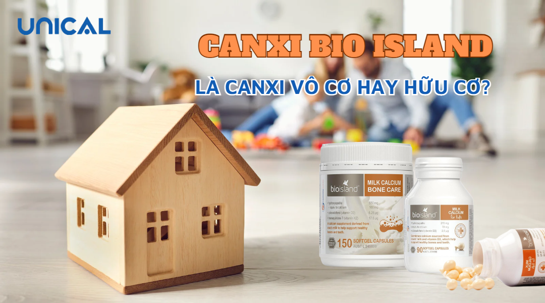 CANXI BIO ISLAND LÀ CANXI VÔ CƠ HAY HỮU CƠ
