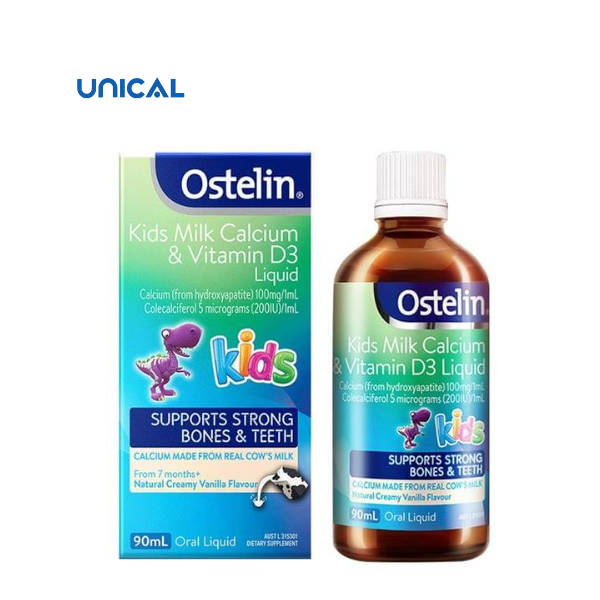 Canxi Ostelin có hàm lượng canxi cao giúp cung cấp đủ lượng canxi cần thiết cho cơ thể
