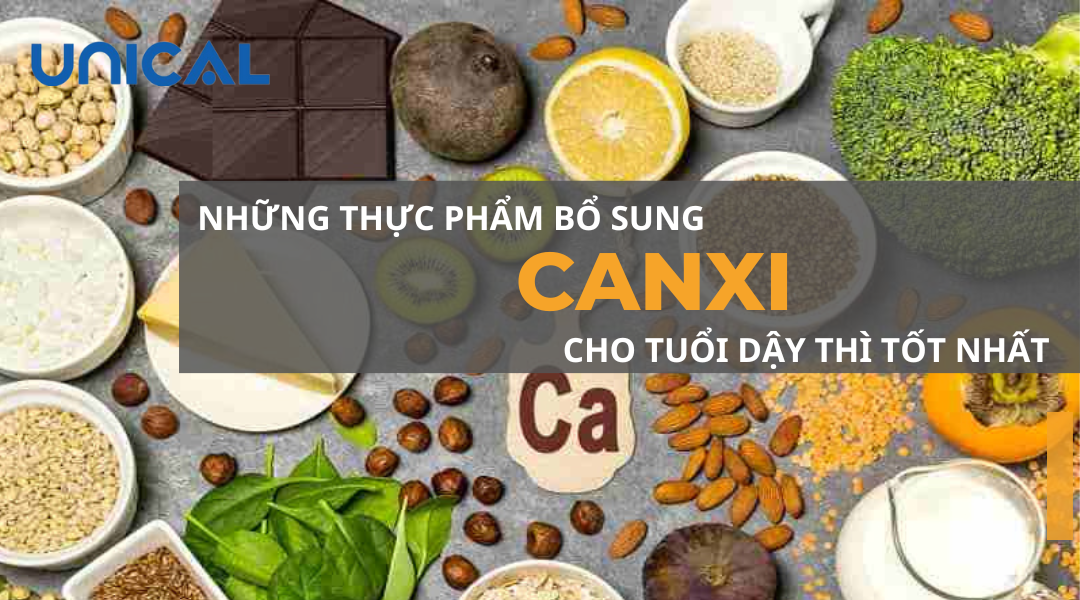 Những thực phẩm bổ sung canxi cho tuổi dậy thì tốt nhất
