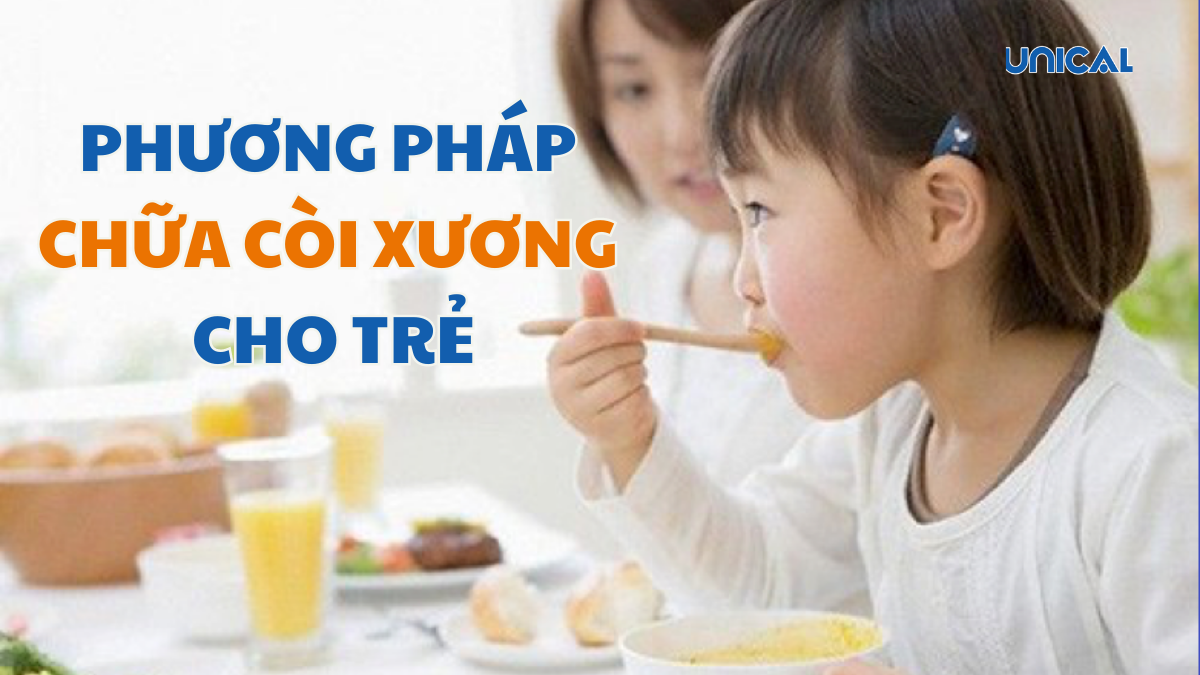 chữa còi xương cho trẻ