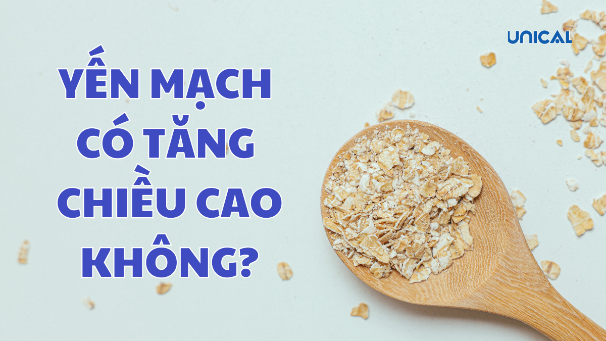yến mạch có tăng chiều cao không
